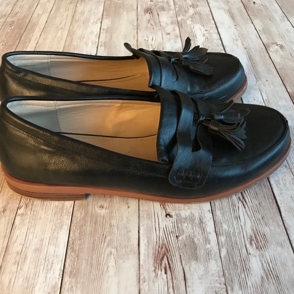 Black JustFab Penny Loafer 10WW - Picture 8 of 8